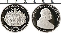 Продать Монеты Ватикан 10000 лир 1996 Серебро