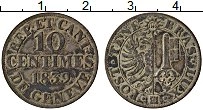 Продать Монеты Швейцария 10 сантим 1839 Серебро