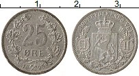 Продать Монеты Норвегия 25 эре 1899 Серебро