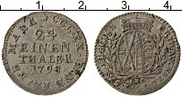 Продать Монеты Саксония 1/24 талера 1798 Серебро