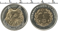 Продать Монеты Турция 1 лира 2010 Биметалл