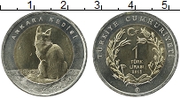Продать Монеты Турция 1 лира 2015 Биметалл
