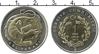 Продать Монеты Турция 1 лира 2015 Биметалл