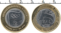Продать Монеты Бразилия 1 реал 2012 Биметалл