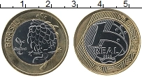 Продать Монеты Бразилия 1 реал 2016 Биметалл