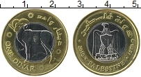 Продать Монеты Палестина 1 динар 2010 Биметалл