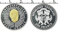 Продать Монеты Того 250 франков 1990 Серебро
