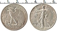 Продать Монеты США 1/2 доллара 1944 Серебро