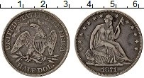 Продать Монеты США 1/2 доллара 1877 Серебро