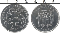 Продать Монеты Ямайка 25 центов 1989 Медно-никель