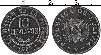 Продать Монеты Боливия 10 сентаво 1987 Медно-никель