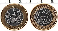 Продать Монеты Бразилия 1 реал 2015 Биметалл