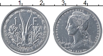 Продать Монеты Французская Западная Африка 1 франк 1948 Алюминий