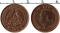 Продать Монеты Южная Африка 1/4 пенни 1942 Бронза