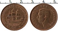 Продать Монеты Южная Африка 1/2 пенни 1942 Медь