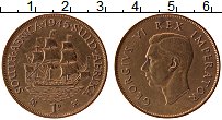 Продать Монеты Южная Африка 1 пенни 1945 Бронза