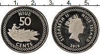 Продать Монеты Ниуэ 50 центов 2009 Медно-никель
