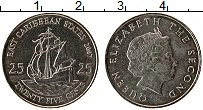 Продать Монеты Карибы 25 центов 2002 Медно-никель