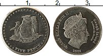 Продать Монеты Остров Гоф 5 пенсов 2009 Медно-никель