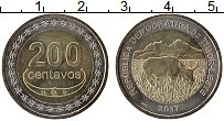 Продать Монеты Тимор 200 сентаво 2017 Биметалл