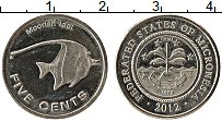 Продать Монеты Микронезия 5 центов 2012 Медно-никель