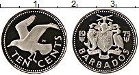 Продать Монеты Барбадос 10 центов 1975 Медно-никель