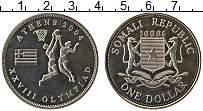 Продать Монеты Сомали 1 доллар 2004 Серебро