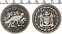 Продать Монеты Белиз 10 долларов 1975 Медно-никель