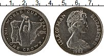 Продать Монеты Остров Мэн 1 крона 1982 Медно-никель