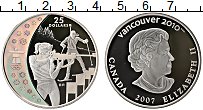 Продать Монеты Канада 25 долларов 2007 Серебро