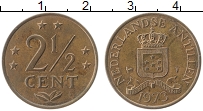 Продать Монеты Антильские острова 2 1/2 цента 1973 Медь