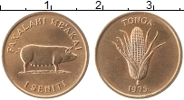 Продать Монеты Тонга 1 сенити 1975 Бронза