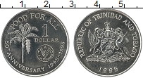Продать Монеты Тринидад и Тобаго 1 доллар 1995 Медно-никель