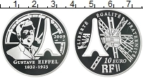 Продать Монеты Франция 10 евро 2009 Серебро