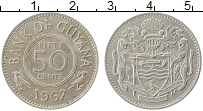 Продать Монеты Гайана 50 центов 1967 Медно-никель