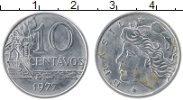 Продать Монеты Бразилия 10 сентаво 1970 Медно-никель