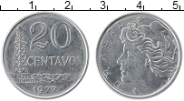 Продать Монеты Бразилия 20 сентаво 1970 Медно-никель