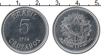 Продать Монеты Бразилия 5 крузадо 1987 Медно-никель