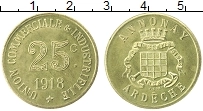 Продать Монеты Франция 25 сантим 1918 Латунь