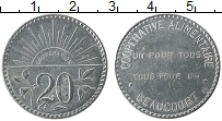 Продать Монеты Франция 20 сантим 0 Медно-никель