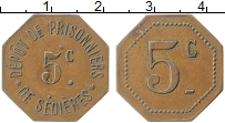 Продать Монеты Франция 5 сантим 0 Медь