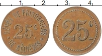 Продать Монеты Франция 25 сантим 0 Медь