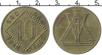 Продать Монеты Франция 10 сантим 0 Латунь