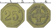Продать Монеты Франция 25 сантим 0 Латунь