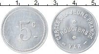Продать Монеты Франция 5 сантим 0 Алюминий