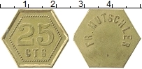 Продать Монеты Франция 25 сантим 0 Латунь