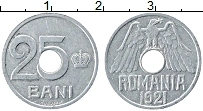 Продать Монеты Румыния 25 бани 1921 Алюминий