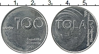 Продать Монеты Словения 100 толар 2001 Медно-никель