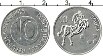 Продать Монеты Словения 10 толаров 2002 Медно-никель