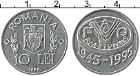 Продать Монеты Румыния 10 лей 1995 Сталь покрытая никелем